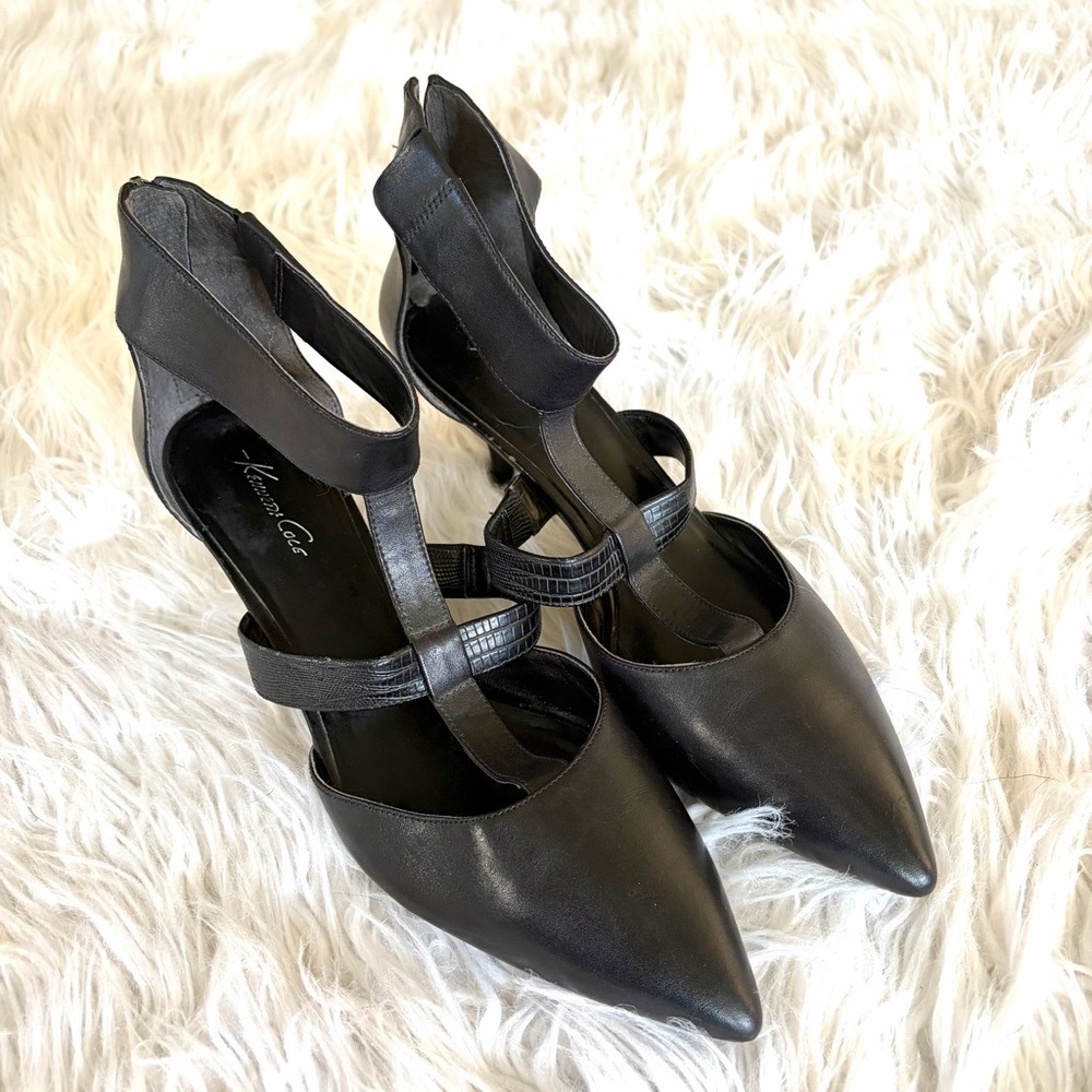 KENNETH COLE Black High Heel Pumps Size 10